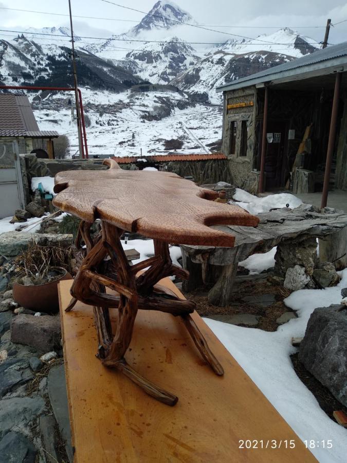 Qusha Guesthouse Meeting In The Mountains And Views Stepantsminda Exterior foto